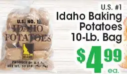 Supremo Foods Inc Idaho Baking Potatoes offer