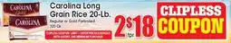 Supremo Foods Inc Carolina Long Grain Rice 20-Lb offer