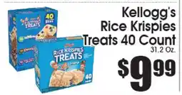 Supremo Foods Inc Kellogg's Rice Krispies Treats 40 Count offer