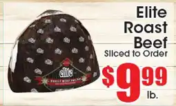 Supremo Foods Inc Elite Roast Beef offer