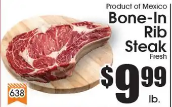 Supremo Foods Inc Bone-In Rib Steak offer