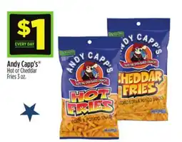 Dollar General Andy Capp's Hot or Cheddar Fries offer