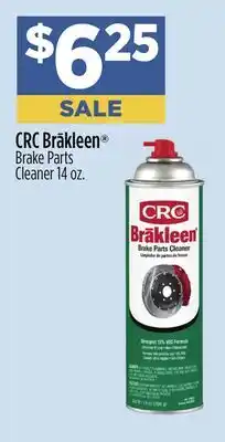 Dollar General CRC Bräkleen Brake Parts Cleaner offer