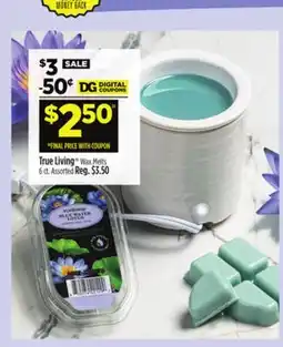 Dollar General True Living Wax Melts offer
