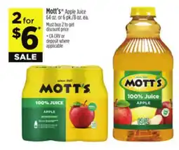 Dollar General Mott's Apple Juice offer