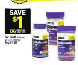 Dollar General DG health Melatonin offer
