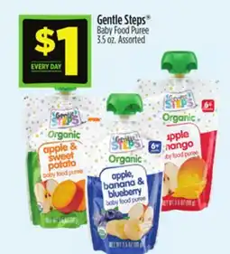 Dollar General Gentle Steps Baby Food Puree offer