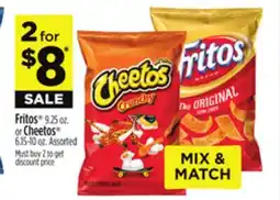 Dollar General Fritos 9.25 oz. or Cheetos 6.5 oz offer