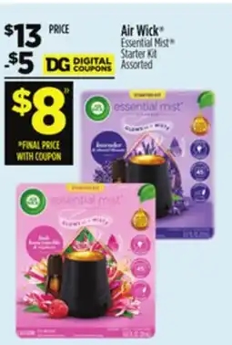 Dollar General Air Wick Essential Mist Starter Kit offer