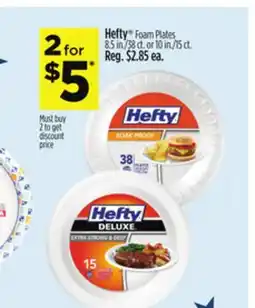Dollar General Hefty Foam Plates offer