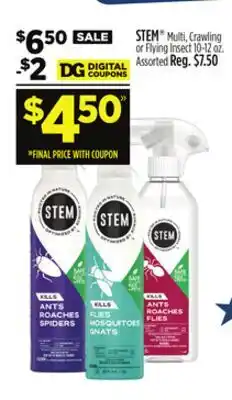 Dollar General STEM Multi, Crawling or Flying Insect offer