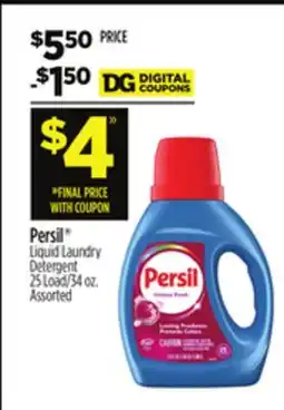 Dollar General Persil Liquid Laundry Detergent offer