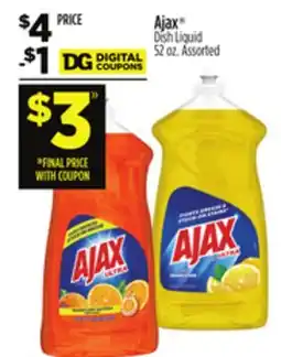 Dollar General Ajax Dish Liquid offer