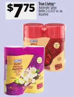 Dollar General True Living Automatic Spray Refills offer