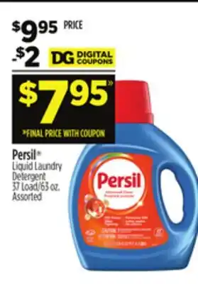 Dollar General Persil Liquid Laundry Detergent offer