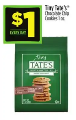Dollar General Tiny Tate's Chocolate Chip Cookies offer