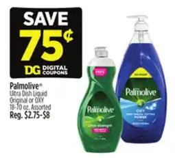 Dollar General Palmolive Ultra Dish Liquid Original or OXY offer