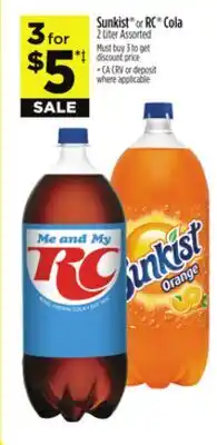 Dollar General Sunkist or RC Cola offer