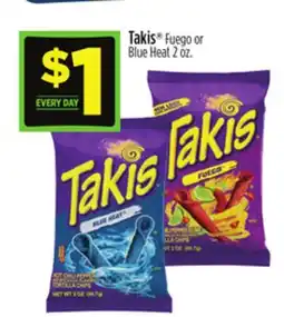 Dollar General Takis Fuego or Blue Heat offer