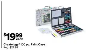 Michaels Creatology 100 pc. Paint Case offer