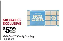Michaels Melt Craft Candy Coating offer