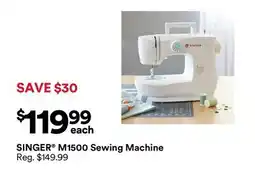 Michaels SINGER M1500 Sewing Machine offer