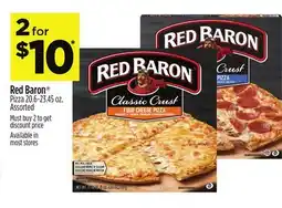 Dollar General Red Baron Pizza offer