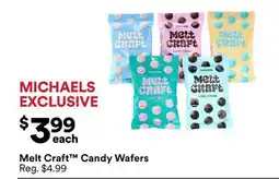 Michaels Melt Craft Candy Wafers offer