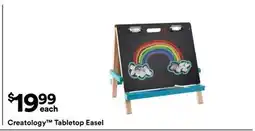 Michaels Creatology Tabletop Easel offer