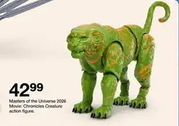 Target Masters of the Universe 2026 Movie: Chronicles Creature action figure offer