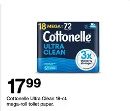 Target Cottonelle Ultra Clean 18 Ct offer