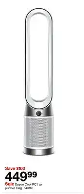 Target Dyson Cool PC1 air purifier offer