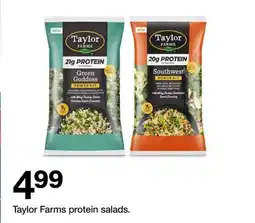 Target Taylor Farms protein salads offer