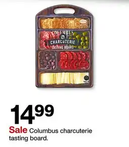 Target Columbus charcuterie tasting board offer
