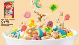 Target Select General Mills family-size cereal offer