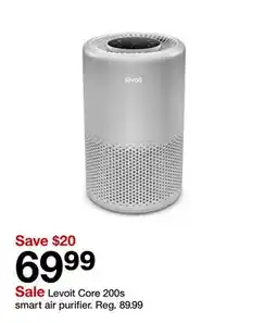 Target Levoit Core 200s smart air purifier offer