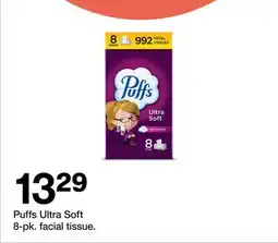 Target Puffs Ultra Soft 8-pk offer