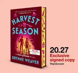 Target HARVEST SEASON offer