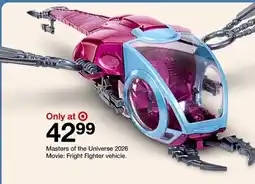 Target Masters of the Universe 2026 Movie: Fright Fighter vehicle offer