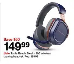 Target Turtle Beach Stealth 700 wireless gaming headset offer