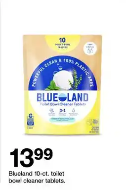 Target Blueland 10-ct. toilet bowl cleaner tablets offer
