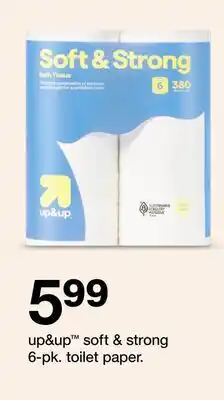 Target up&up soft & strong 6-pk offer