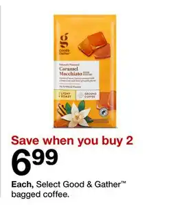 Target Select Good & Gather Good & Gather bagged coffee offer