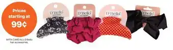 CVS ALL D'Bello hair accessories offer