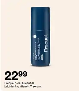 Target Prequel 1-oz. Lucent-C brightening vitamin C serum offer