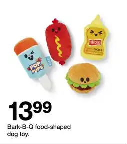 Target Bark-B-Q food-shaped dog toy offer