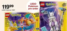 Target LEGO Pokémon 72167 offer