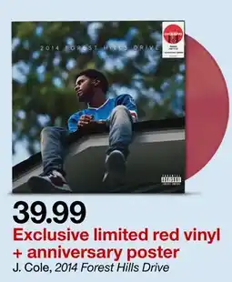 Target J. Cole, 2014 Forest Hills Drive offer