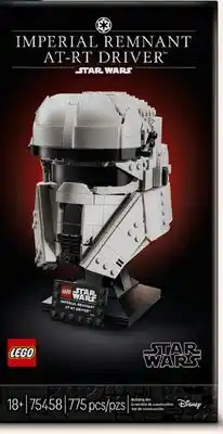 Target LEGO Star Wars Imperial Remnant AT-RT Driver Helmet building set offer