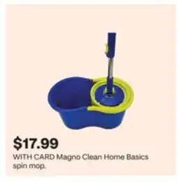CVS Magno Clean Home Basics spin mop offer